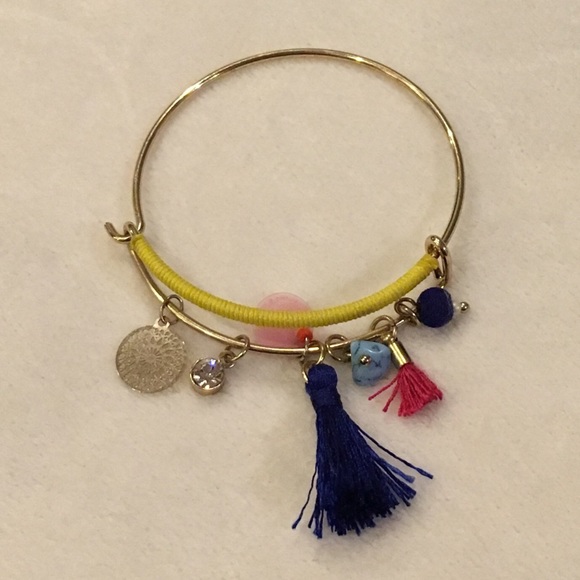 Alex and Ani Jewelry - Alex & Ani bangle bracelet w/ charms Alex and Ani Jewelry - Alex & Ani bangle bracelet w/ charms